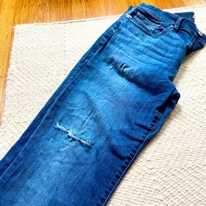 Distressed Joe’s jeans sized:34W 34L